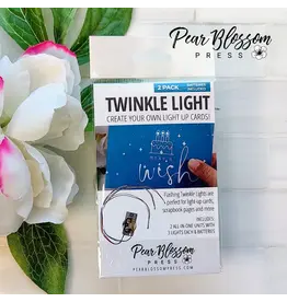 PEAR BLOSSOM PRESS PEAR BLOSSOM PRESS TWINKLE LIGHT 2/PK