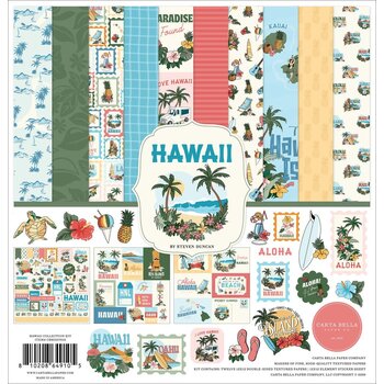 CARTA BELLA CARTA BELLA HAWAII 12x12 COLLECTION KIT