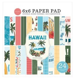 CARTA BELLA CARTA BELLA HAWAII 6x6 PAPER PAD