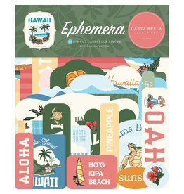 CARTA BELLA CARTA BELLA HAWAII EPHEMERA DIE CUTS