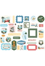 CARTA BELLA CARTA BELLA HAWAII EPHEMERA DIE CUTS