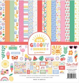 ECHO PARK PAPER ECHO PARK OUR GROOVY SUMMER 12x12 COLLECTION KIT