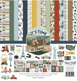 ECHO PARK PAPER ECHO PARK IT'S TIME TO TRAVEL 12x12 COLLECTION KIT