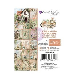 PRIMA PRIMA HOMEGROWN 3x4 JOURNALING NOTECARDS 45 SHEETS