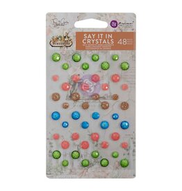 PRIMA PRIMA HOMEGROWN SAY IT IN CRYSTALS 48/PK