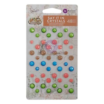 PRIMA PRIMA HOMEGROWN SAY IT IN CRYSTALS 48/PK