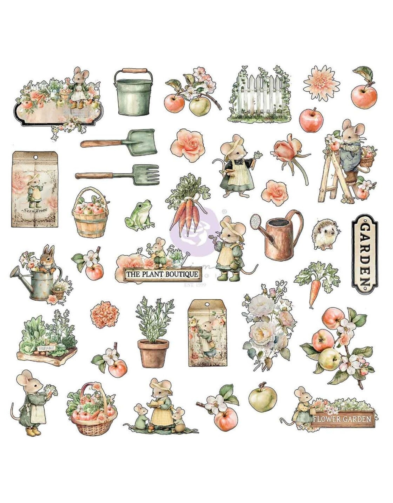 PRIMA PRIMA HOMEGROWN EPHEMERA