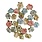 PRIMA PRIMA HOMEGROWN PALETTE BLOOMS PAPER FLOWERS 25/PK