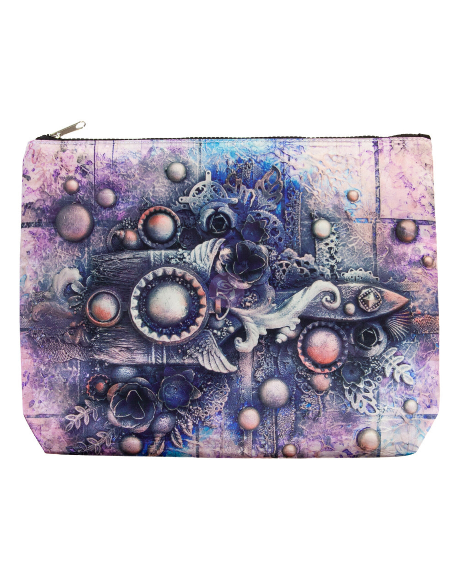 PRIMA PRIMA ART BASICS ART CELEBRATION IN PURPLE BIG ART POUCH