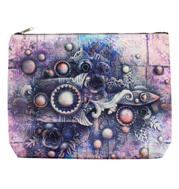 PRIMA PRIMA ART BASICS ART CELEBRATION IN PURPLE BIG ART POUCH