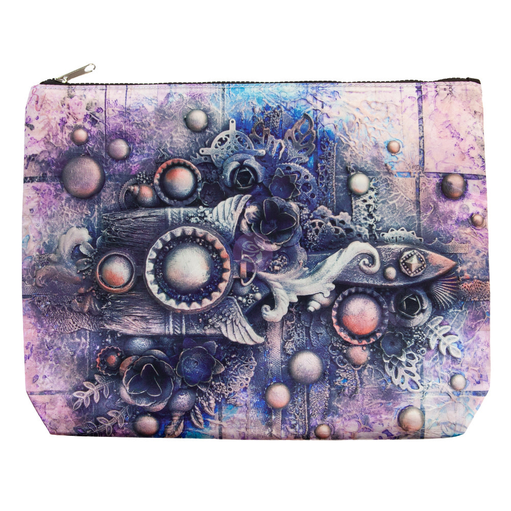 PRIMA PRIMA ART BASICS ART CELEBRATION IN PURPLE BIG ART POUCH