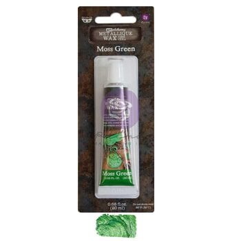 PRIMA PRIMA FINNABAIR ART ALCHEMY MOSS GREEN METALLIC WAX
