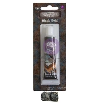PRIMA PRIMA FINNABAIR ART ALCHEMY BLACK GOLD METALLIC WAX