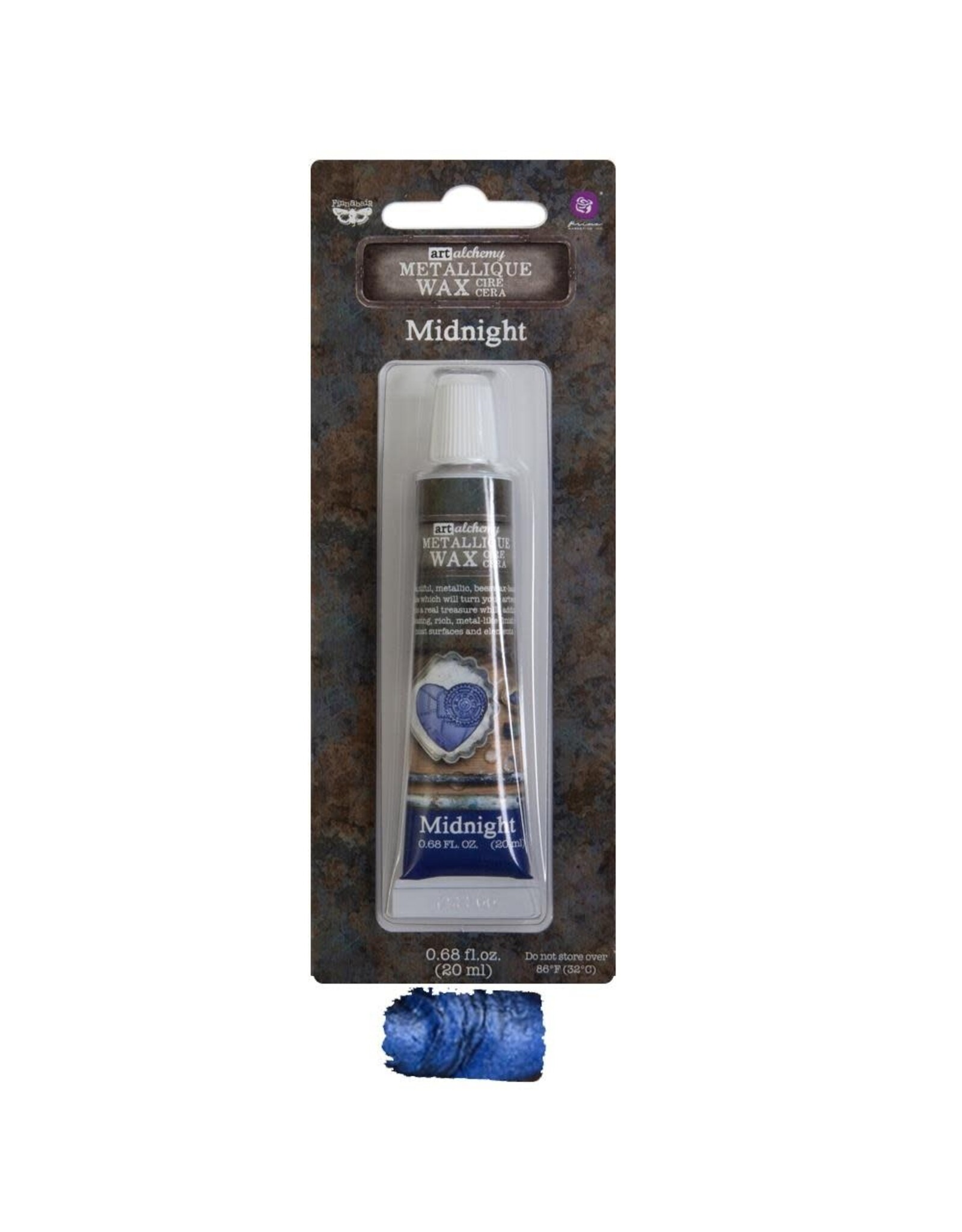 PRIMA PRIMA FINNABAIR ART ALCHEMY MIDNIGHT METALLIC WAX