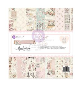 PRIMA PRIMA BUTTONS & KEEPSAKES 6x6 PAPER PAD 32 SHEETS