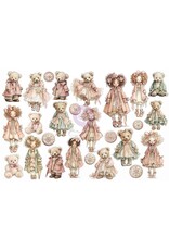 PRIMA PRIMA BUTTONS & KEEPSAKES CHERISHED COMPANIONS EPHEMERA