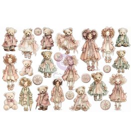 PRIMA PRIMA BUTTONS & KEEPSAKES CHERISHED COMPANIONS EPHEMERA