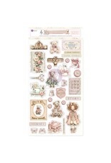 PRIMA PRIMA BUTTONS & KEEPSAKES STICKERS 32/PK