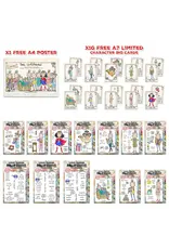 AALL & CREATE AALL & CREATE JANET KLEIN MISS DEE STAMP BUNDLE