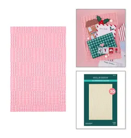 SPELLBINDERS SPELLBINDERS DIAMOND BLOCKS 3D EMBOSSING FOLDER