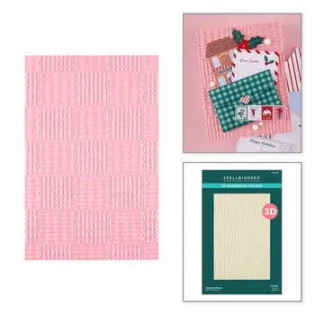 SPELLBINDERS SPELLBINDERS DIAMOND BLOCKS 3D EMBOSSING FOLDER