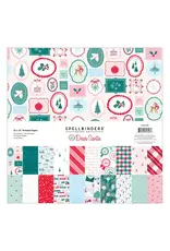SPELLBINDERS SPELLBINDERS DEAR SANTA 12x12 PAPER PACK