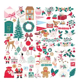 SPELLBINDERS SPELLBINDERS DEAR SANTA EPHEMERA DIE-CUTS 168/PK
