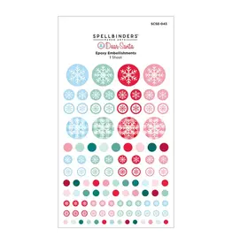 SPELLBINDERS SPELLBINDERS DEAR SANTA EPOXY EMBELLISHMENTS
