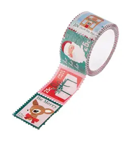 SPELLBINDERS SPELLBINDERS DEAR SANTA POSTAGE STAMP WASHI TAPE