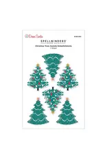 SPELLBINDERS SPELLBINDERS DEAR SANTA CHRISTMAS TREES DIMENSIONAL STICKERS