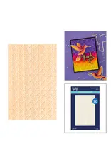 SPELLBINDERS SPELLBINDERS SIMON HURLEY RATTAN CANE 3D EMBOSSING FOLDER