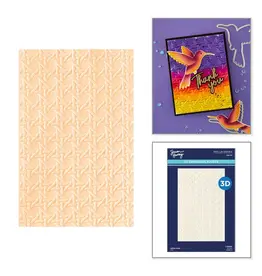 SPELLBINDERS SPELLBINDERS SIMON HURLEY RATTAN CANE 3D EMBOSSING FOLDER