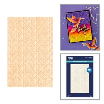 SPELLBINDERS SPELLBINDERS SIMON HURLEY RATTAN CANE 3D EMBOSSING FOLDER
