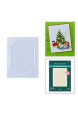 SPELLBINDERS SPELLBINDERS YANA SMAKULA A2 ORNATE MOLDED FRAME 3D EMBOSSING FOLDER