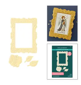 SPELLBINDERS SPELLBINDERS GREENWICH MARKET FRAME 3D EMBOSSING FOLDER AND DIE SET