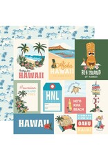 CARTA BELLA CARTA BELLA HAWAII JOURNALING CARDS 12x12 CARDSTOCK