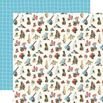 CARTA BELLA CARTA BELLA HAWAII HAWAIIAN VIBES ICON 12x12 CARDSTOCK