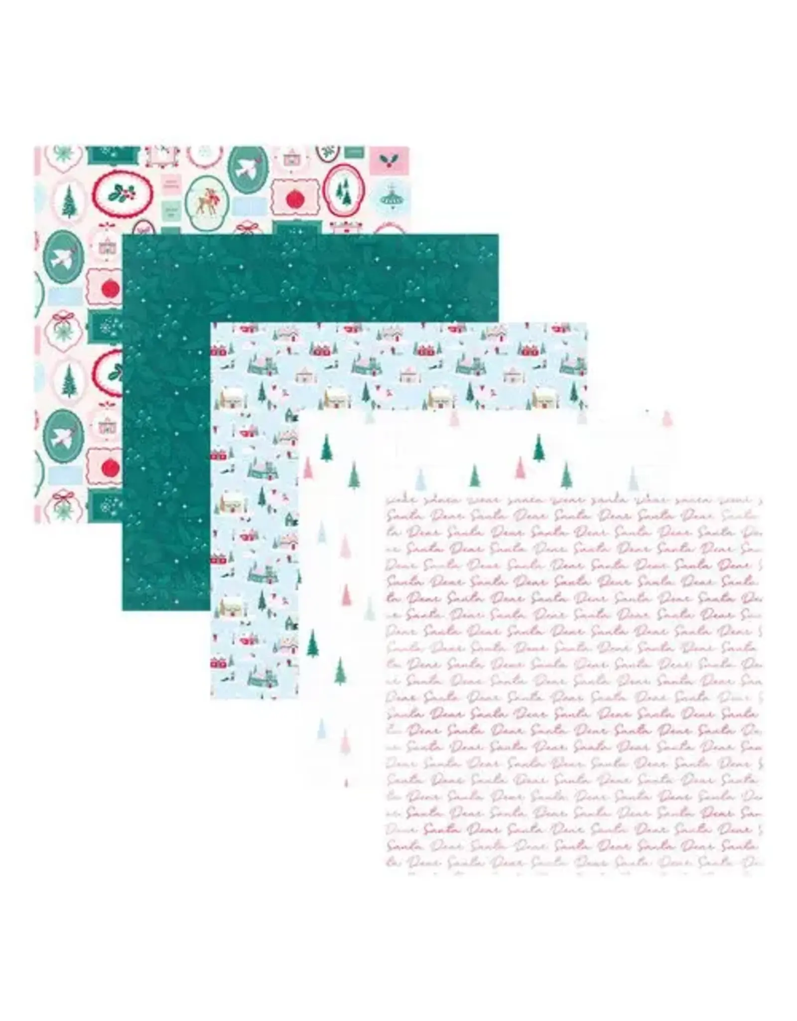 SPELLBINDERS SPELLBINDERS DEAR SANTA 6x6 PAPER PACK