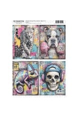 RONRON DESIGNS RONRON DESIGNS GRAFFITI 6 RICE PAPER