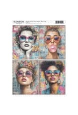 RONRON DESIGNS RONRON DESIGNS GRAFFITI 3 RICE PAPER