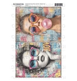 RONRON DESIGNS RONRON DESIGNS GRAFFITI 2 RICE PAPER