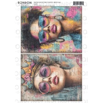 RONRON DESIGNS RONRON DESIGNS GRAFFITI RICE PAPER