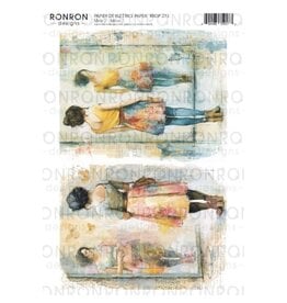 RONRON DESIGNS RONRON DESIGNS MIROIR 2 RICE PAPER