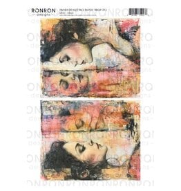 RONRON DESIGNS RONRON DESIGNS MIROIR RICE PAPER