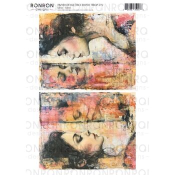 RONRON DESIGNS RONRON DESIGNS MIROIR RICE PAPER