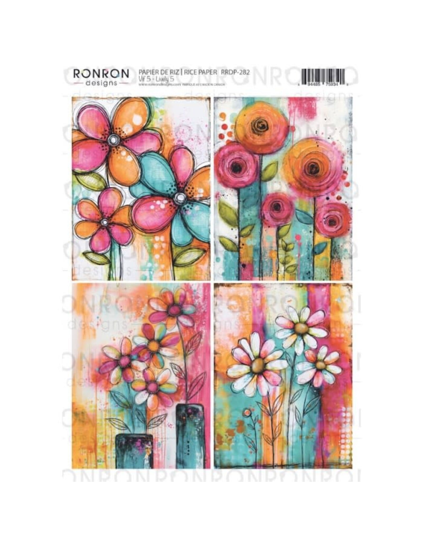 RONRON DESIGNS RONRON DESIGNS VIF 5 RICE PAPER