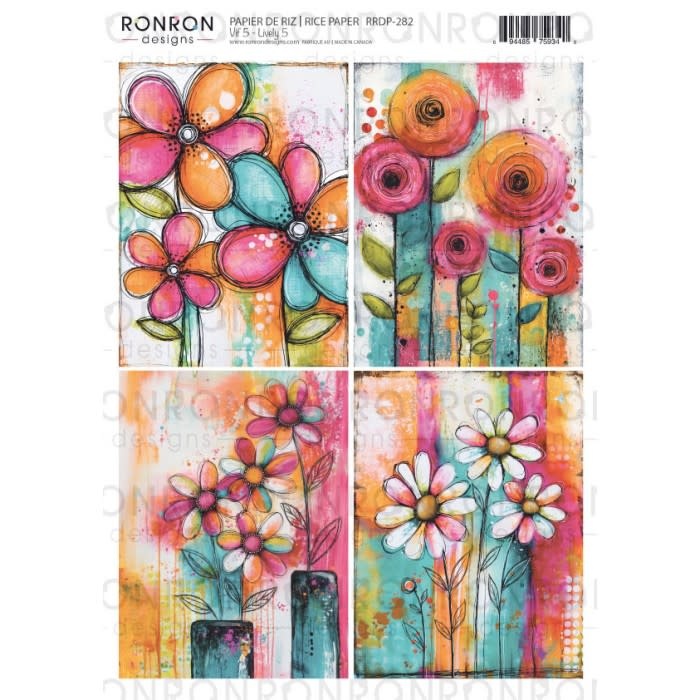 RONRON DESIGNS RONRON DESIGNS VIF 5 RICE PAPER