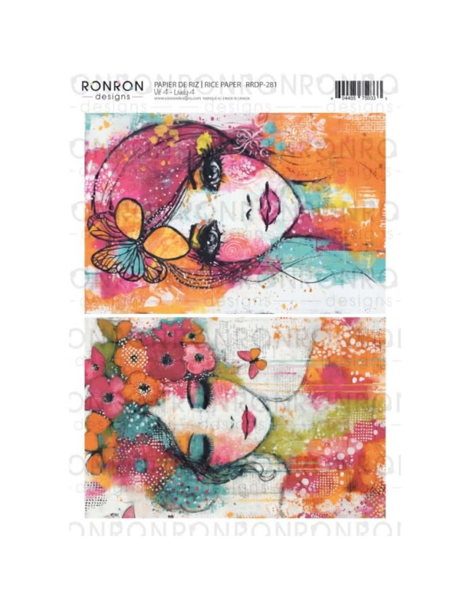 RONRON DESIGNS RONRON DESIGNS VIF 4 RICE PAPER