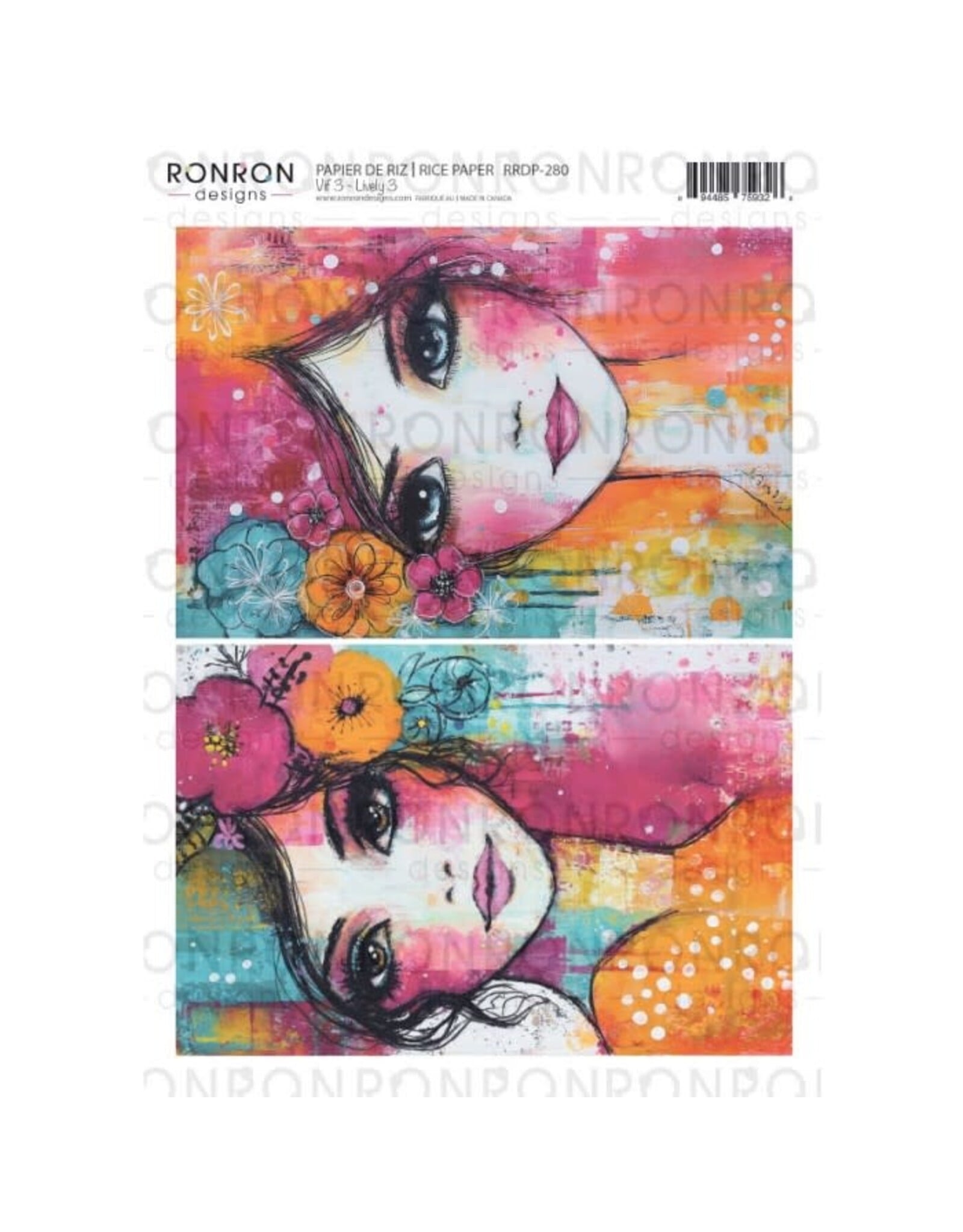 RONRON DESIGNS RONRON DESIGNS VIF 3 RICE PAPER