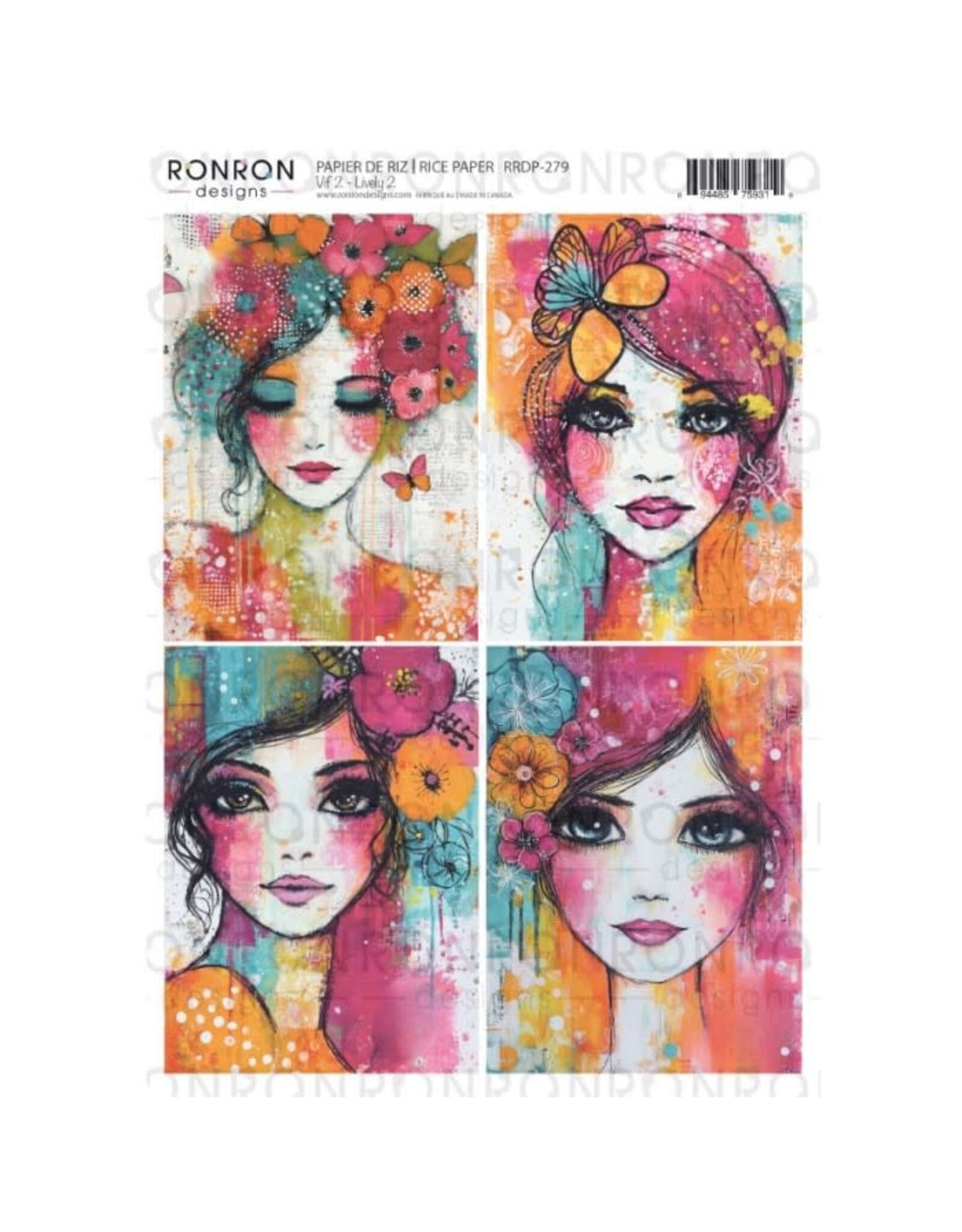 RONRON DESIGNS RONRON DESIGNS VIF 2 RICE PAPER